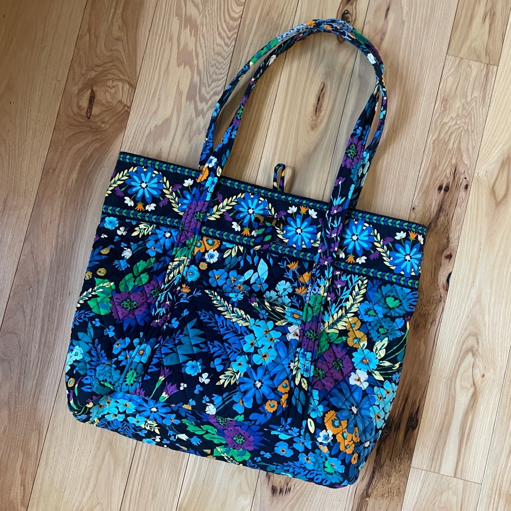 Vera Bradley Midnight Blues Toggle Tote